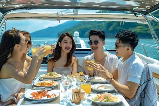 遊艇到會推薦 船P到會套餐 船上派對美食 遊艇美食外賣 海上派對到會 遊艇聚會美食 海上特式到會 船上便攜小食 派對租船美食外送